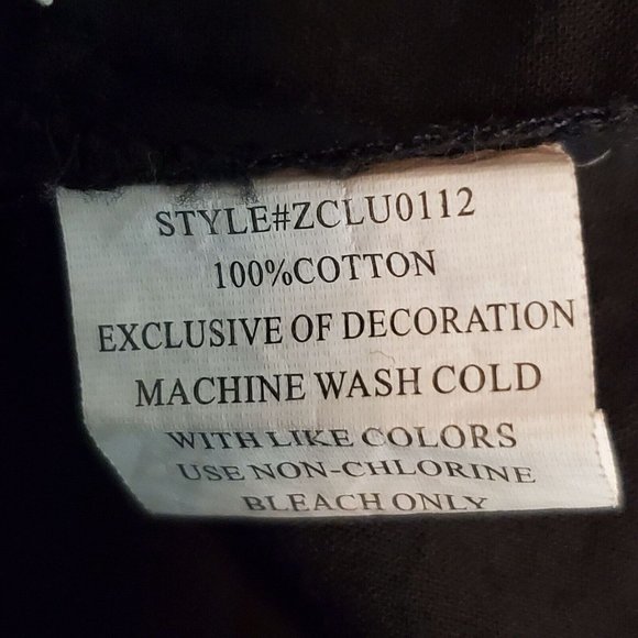 NY COLLECTION  BLOUSE COLOR BLACK SHORT SLEEVE 100% COTTON SIZE 1X - Picture 7 of 7